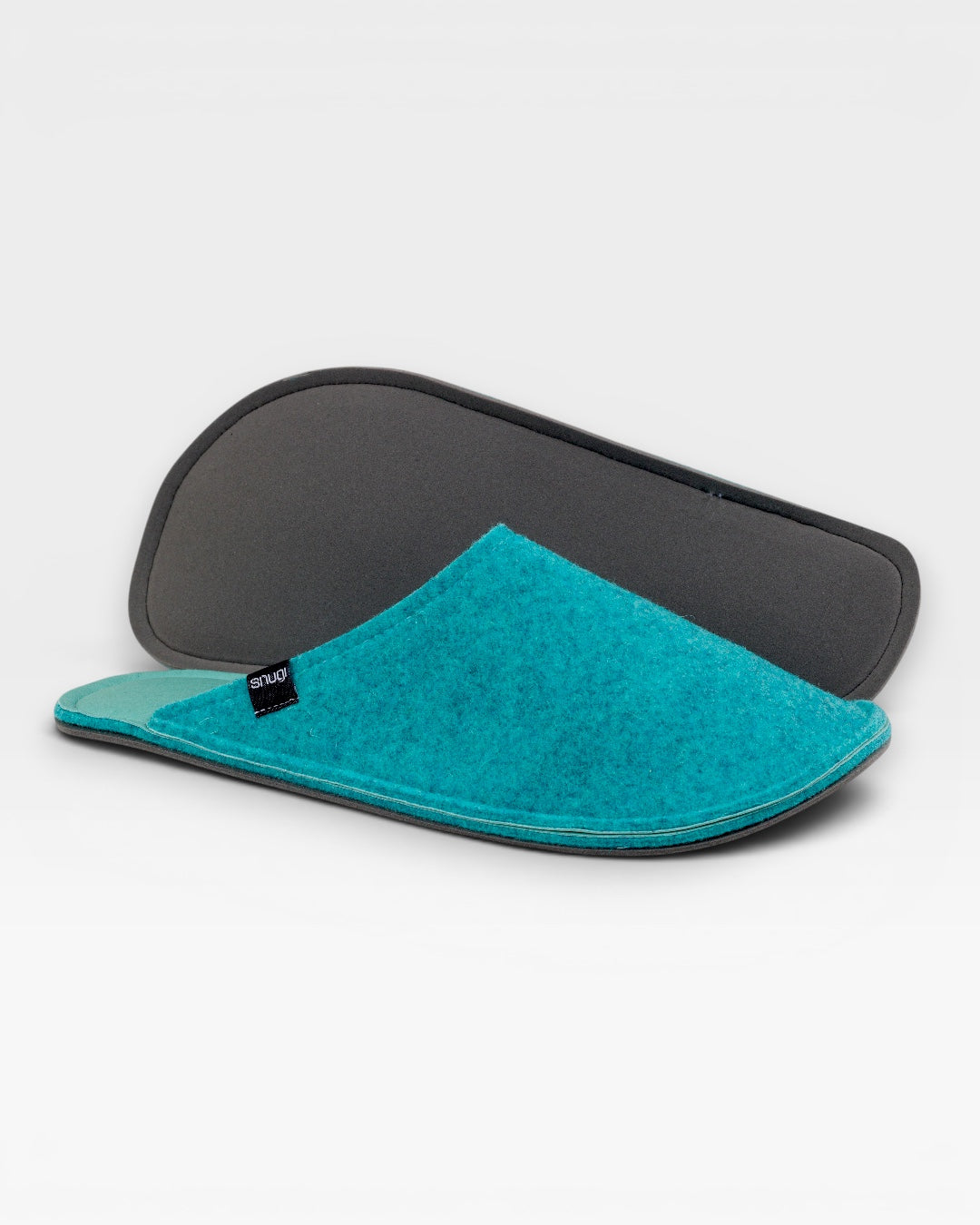 Men's felt slippers Green