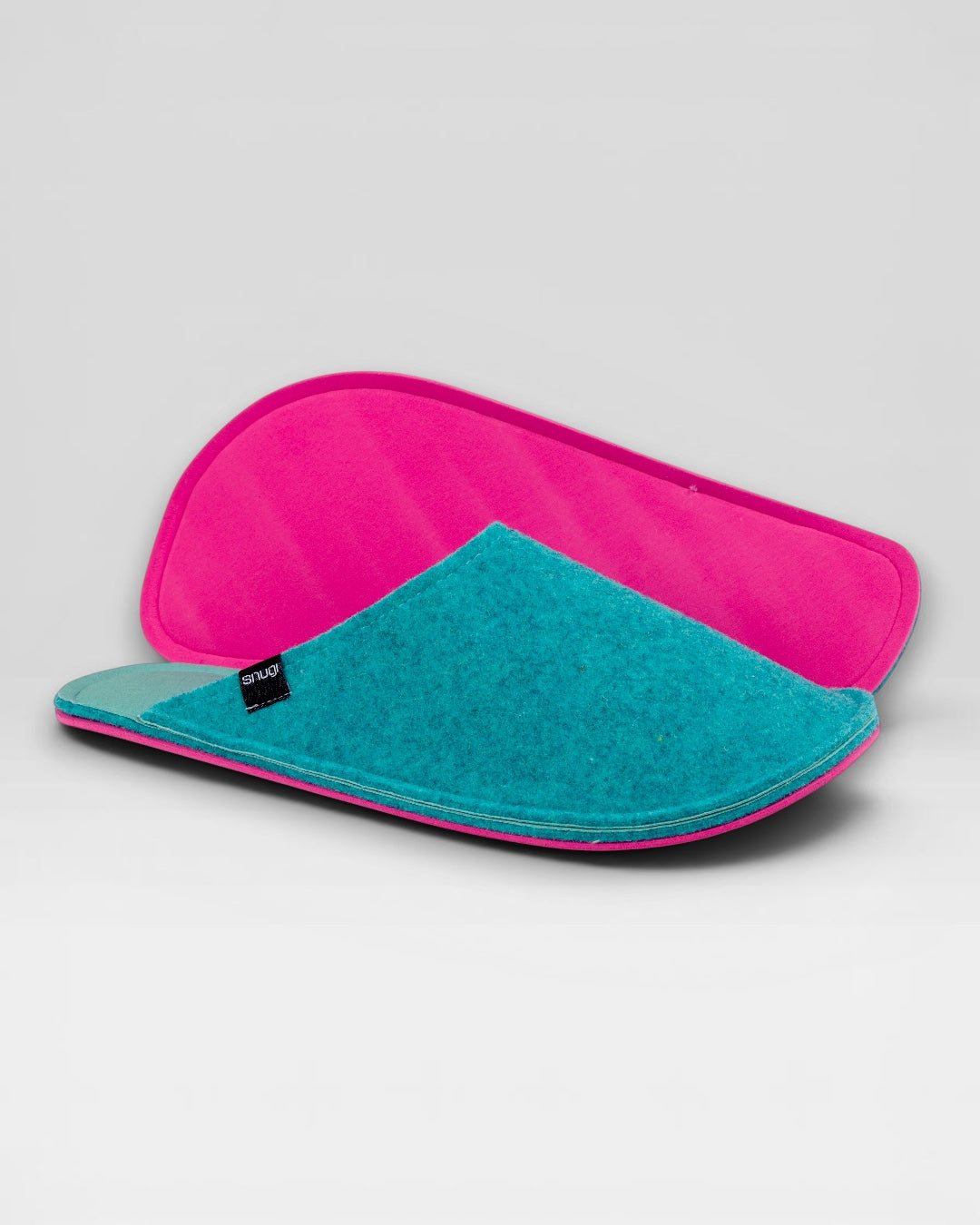 Women's felt slippers Green
