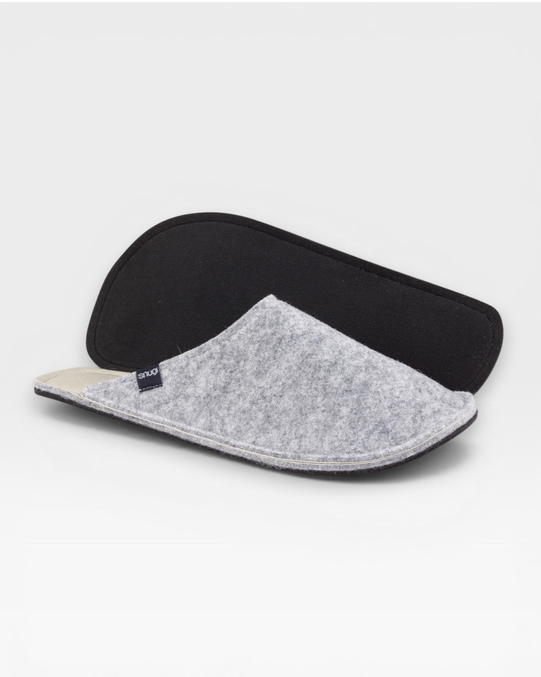 Men's felt slippers Light grey