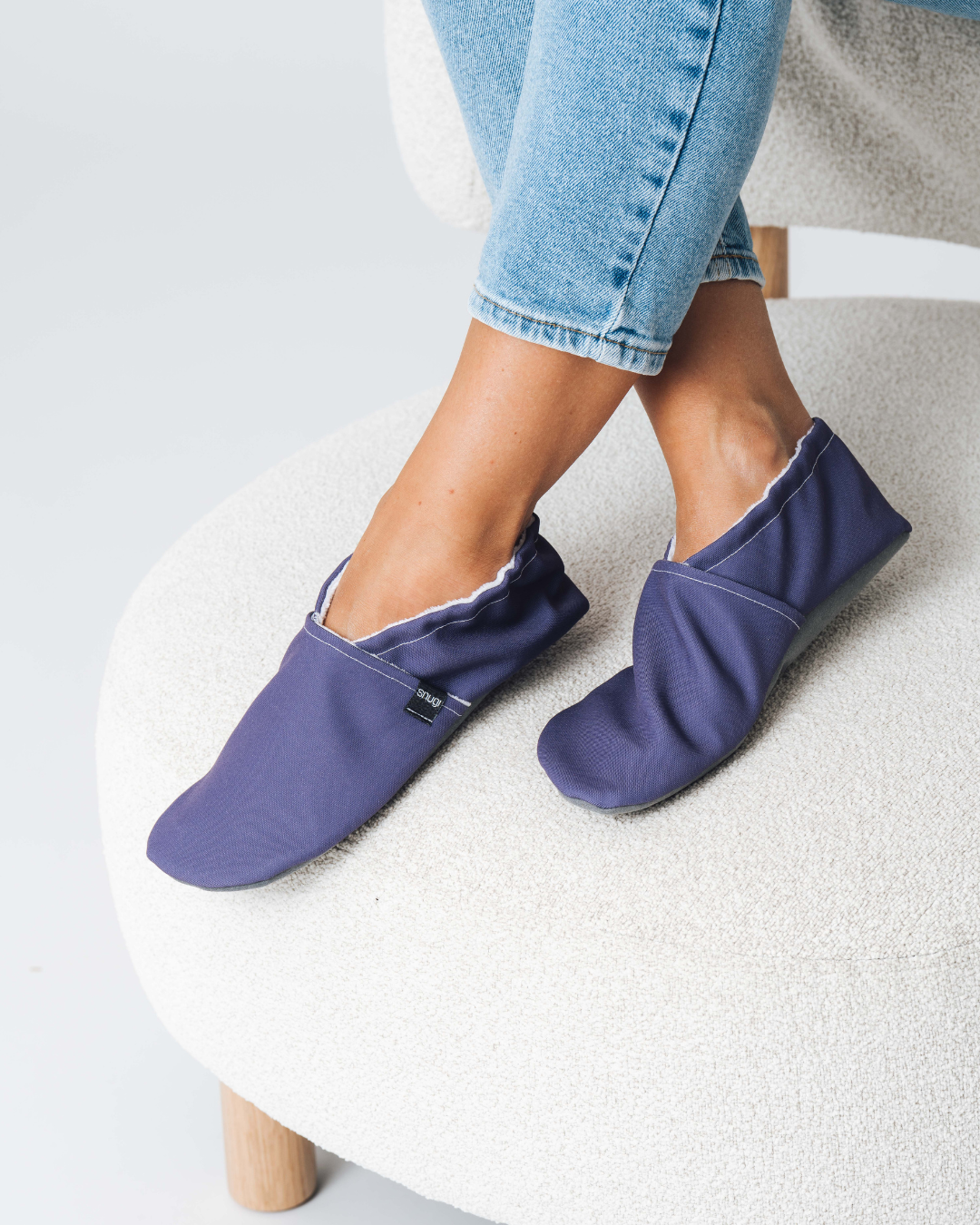 Barefoot women's slippers Purple
