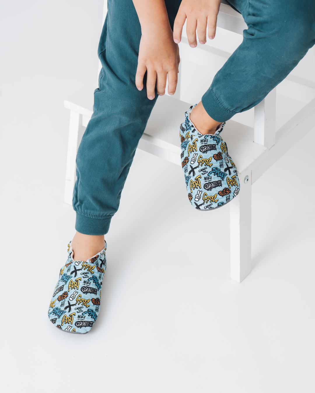 Barefoot Shoes Graffiti