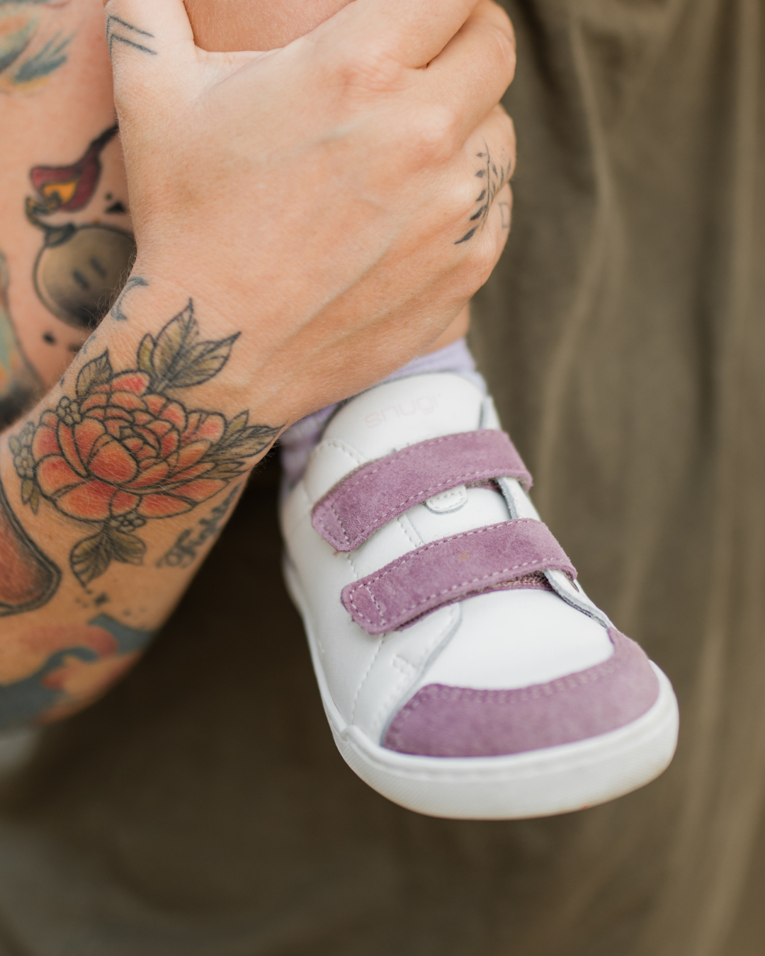 Explorer Barefoot - White/pink