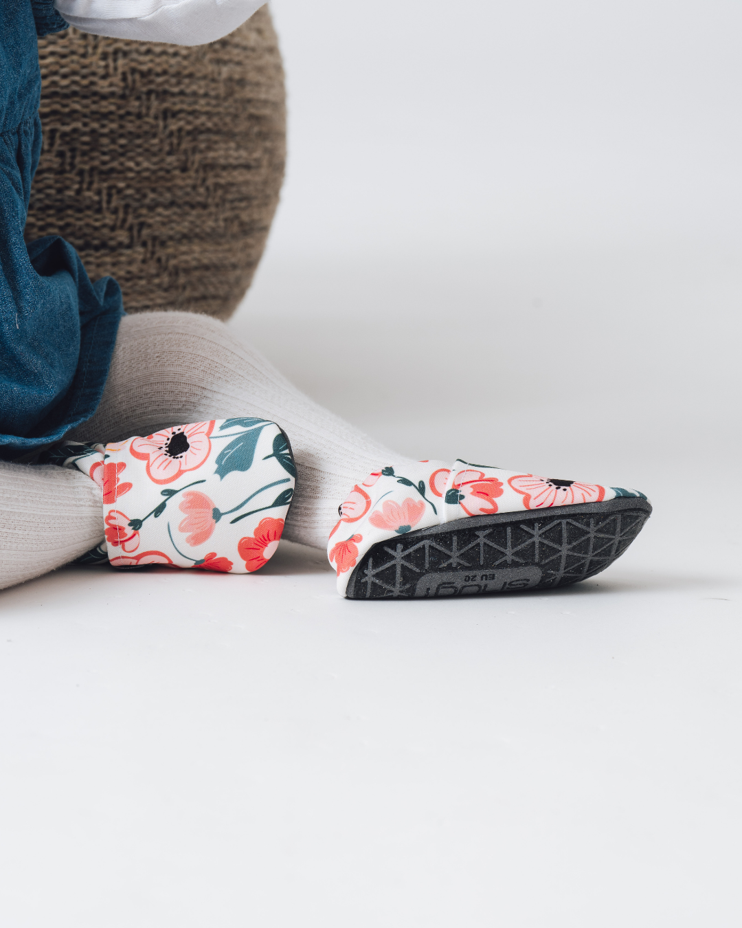 Barefoot Shoes Red Roses
