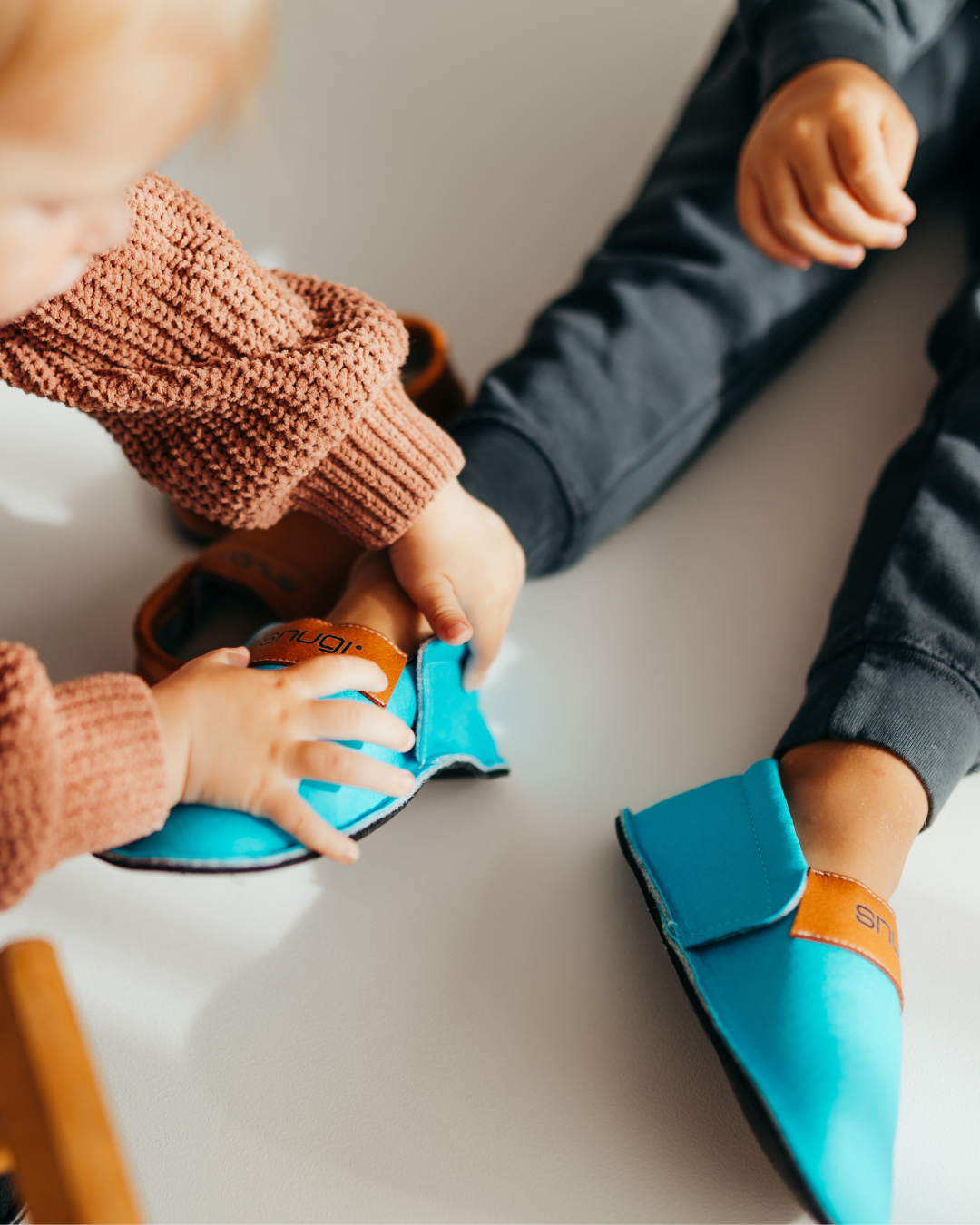 Moccasins - Blue