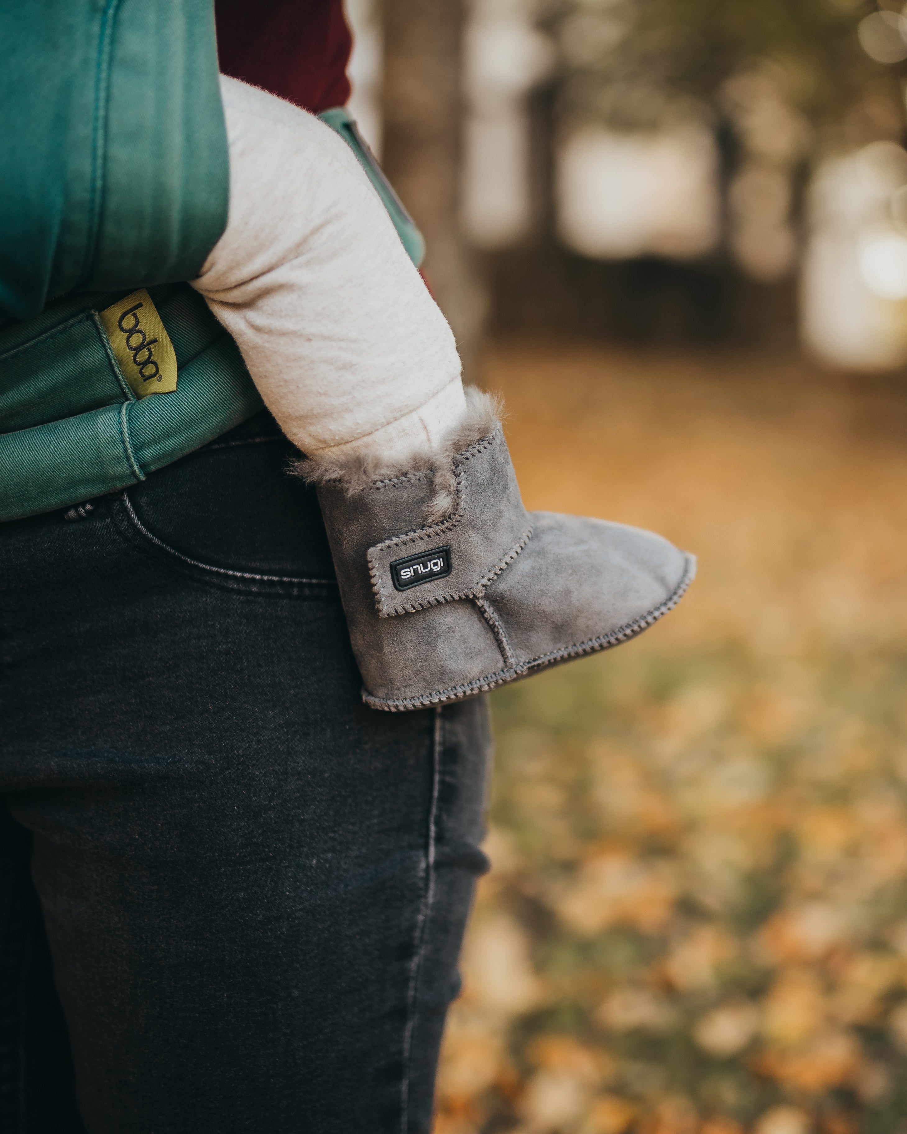 Merino boots grey